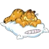 Стикер 15 🥯 Набор эмоджи по мульту «Garfield Гарфилд»