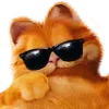 Стикер 26 🥯 Набор эмоджи по мульту «Garfield Гарфилд»