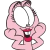 Стикер 20 🥯 Набор эмоджи по мульту «Garfield Гарфилд»