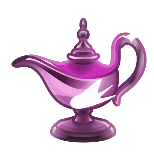 Стикер 49 Genies Lamp