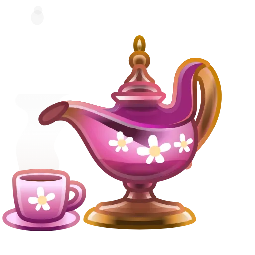 Стикер 42 Genies Lamp
