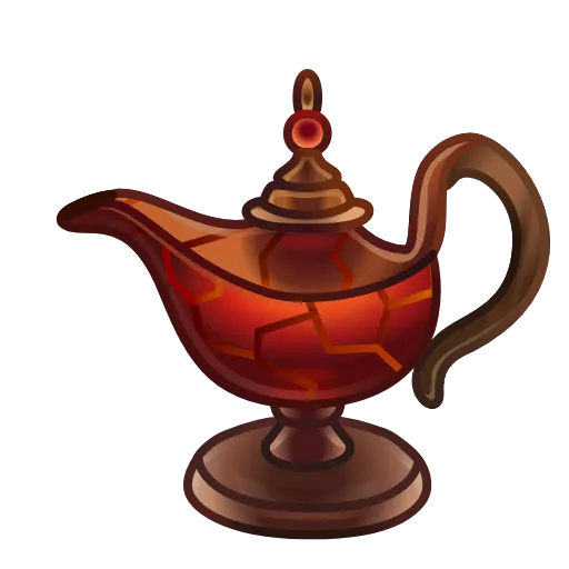 Стикер 40 Genies Lamp