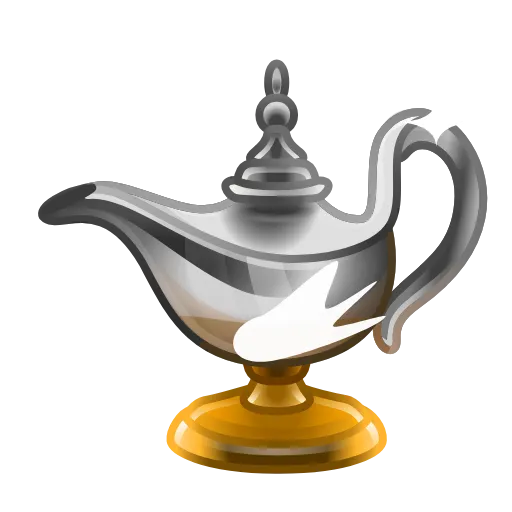 Стикер 4 Genies Lamp