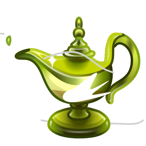 Стикер 23 Genies Lamp