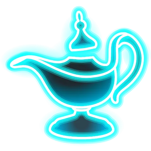 Стикер 32 Genies Lamp