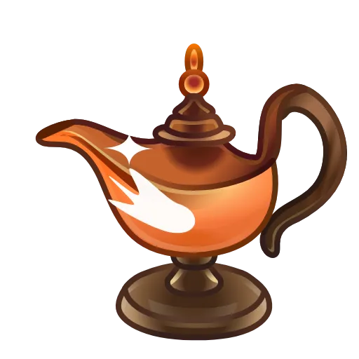 Стикер 13 Genies Lamp