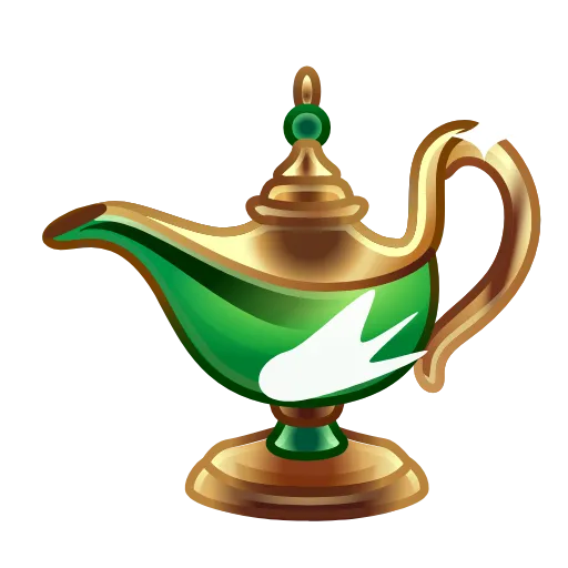 Стикер 11 Genies Lamp