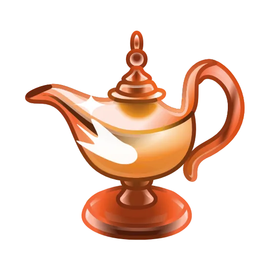 Стикер 7 Genies Lamp