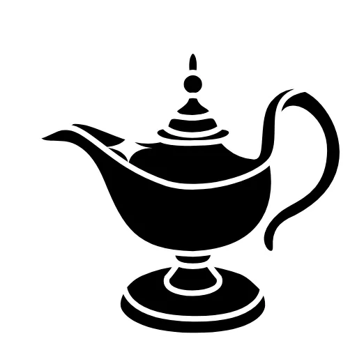 Стикер 14 Genies Lamp