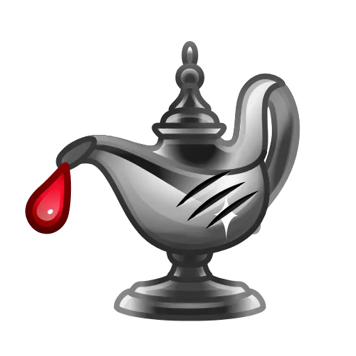 Стикер 47 Genies Lamp
