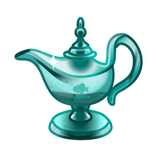 Стикер 24 Genies Lamp