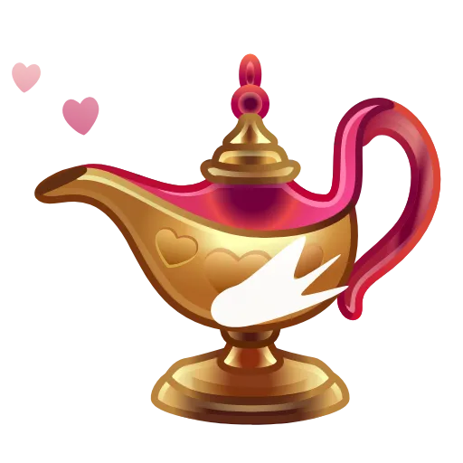Стикер 34 Genies Lamp