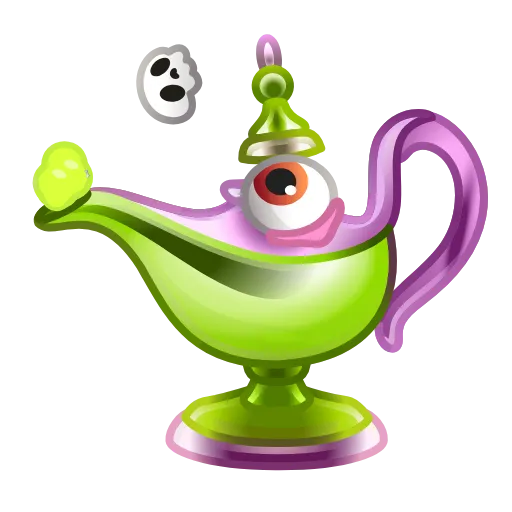 Стикер 31 Genies Lamp