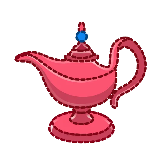 Стикер 20 Genies Lamp