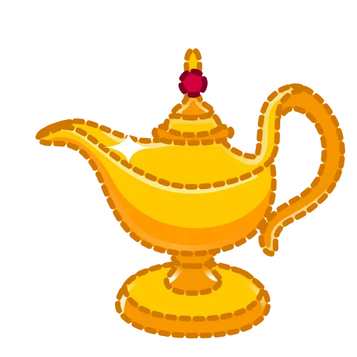 Стикер 16 Genies Lamp