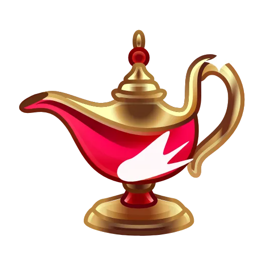 Стикер 9 Genies Lamp