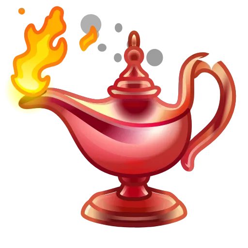 Стикер 46 Genies Lamp