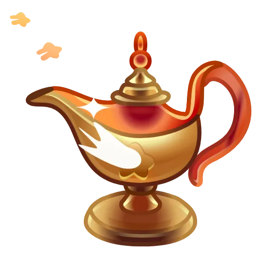 Стикер 36 Genies Lamp