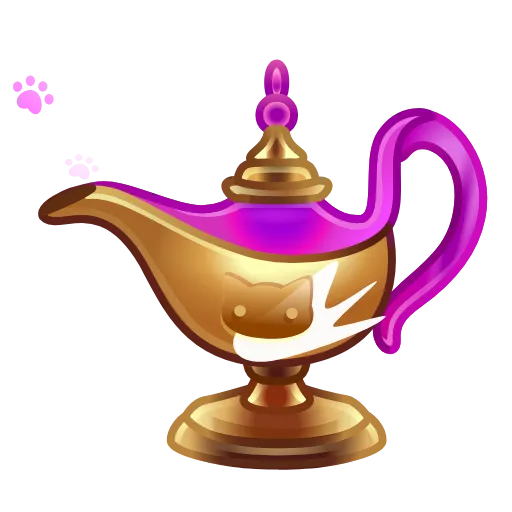 Стикер 37 Genies Lamp