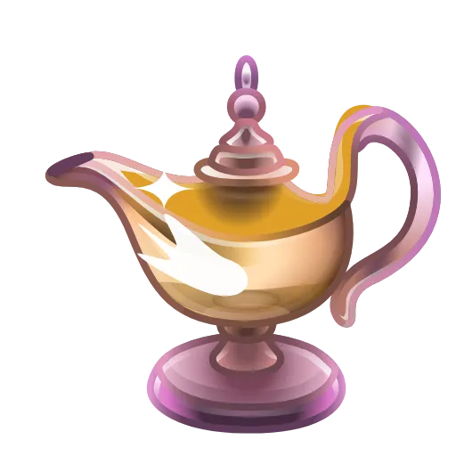 Стикер 2 Genies Lamp