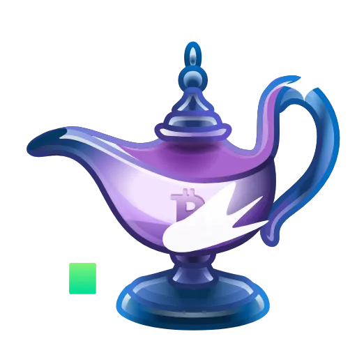 Стикер 25 Genies Lamp