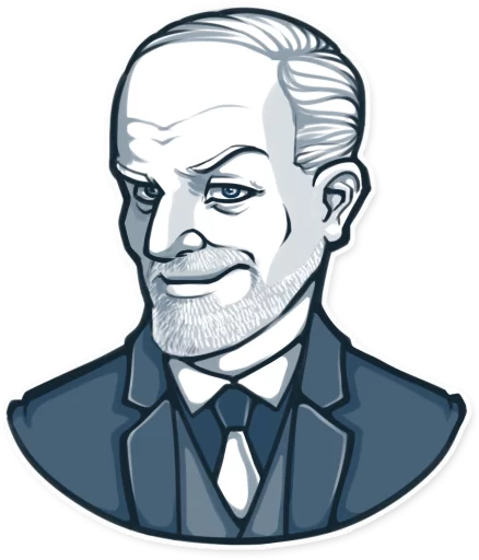 😏 Стикер «Geniuses of the past» для Telegram