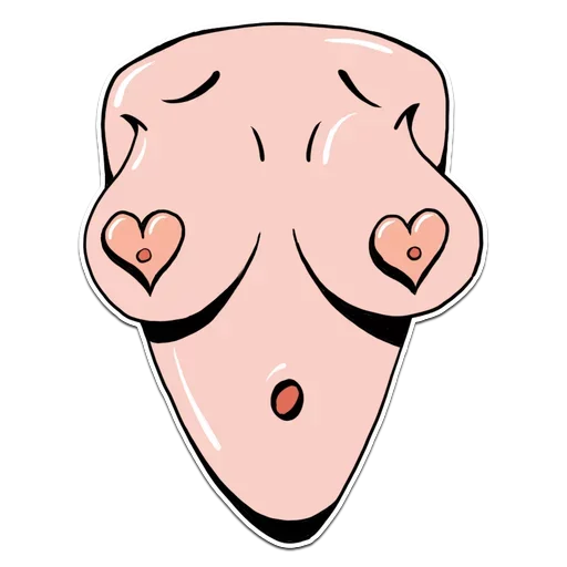 Обложка набора Genitalia stickers 18+