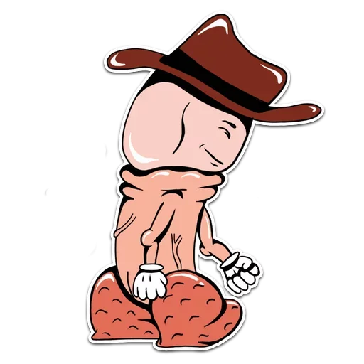 Стикер 20 Genitalia stickers 18+