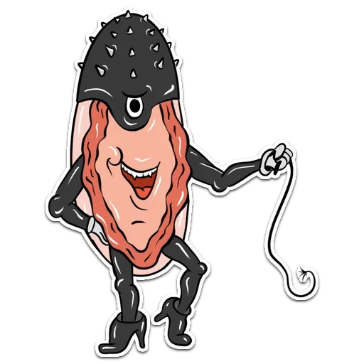 Стикер 18 Genitalia stickers 18+