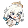 Стикер 35 Genshin Chibi