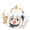 Стикер 12 Genshin Chibi