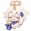 Стикер 34 Genshin Chibi
