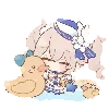 Стикер 60 Genshin Chibi