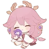Стикер 40 Genshin Chibi
