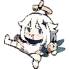 Стикер 5 Genshin Chibi