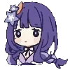 Стикер 51 Genshin Chibi