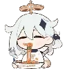 Стикер 19 Genshin Chibi