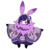 Стикер 57 Genshin Chibi