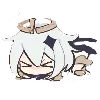 Стикер 23 Genshin Chibi