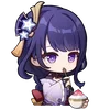 Стикер 53 Genshin Chibi
