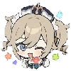 Стикер 61 Genshin Chibi