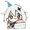 Стикер 30 Genshin Chibi
