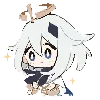 Стикер 13 Genshin Chibi