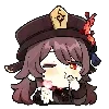 Стикер 21 🌸 Chibi Genshin - Геншин смайлы в чиби-стиле