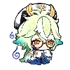 Стикер 38 🌸 Chibi Genshin - Геншин смайлы в чиби-стиле