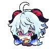 Стикер 28 🌸 Chibi Genshin - Геншин смайлы в чиби-стиле