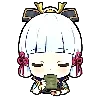 Стикер 45 🌸 Chibi Genshin - Геншин смайлы в чиби-стиле