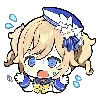 Стикер 41 🌸 Chibi Genshin - Геншин смайлы в чиби-стиле