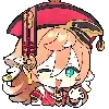 Стикер 29 🌸 Chibi Genshin - Геншин смайлы в чиби-стиле
