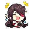 Стикер 23 🌸 Chibi Genshin - Геншин смайлы в чиби-стиле